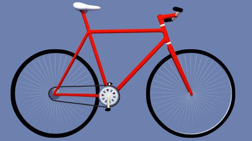 Bicycle (low Poly) preview image